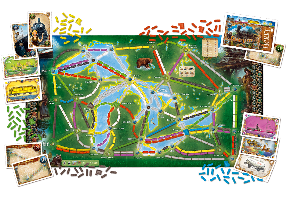 Ticket To Ride : Rails and Sails